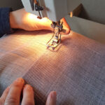 COSER BAJO EN VISILLO