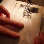 COSER DOBLADILLO EN PANELES JAPONESES