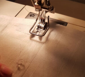 COMO HACER UN ESTOR, COSER CINTA DE ANILLAS