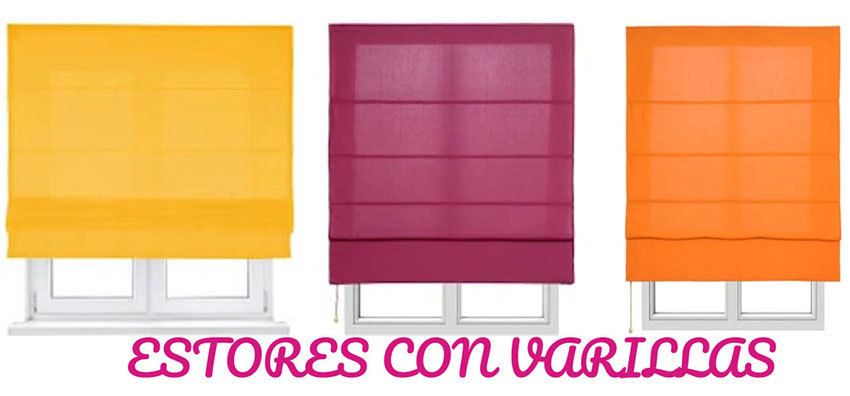 ESTORES CON VARILLAS