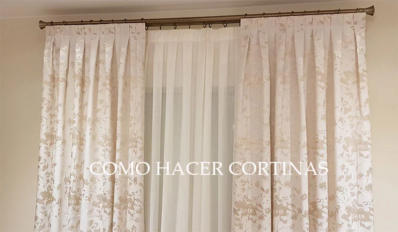 4 sistemas para colgar cortinas sin hacer agujeros que necesitas conocer