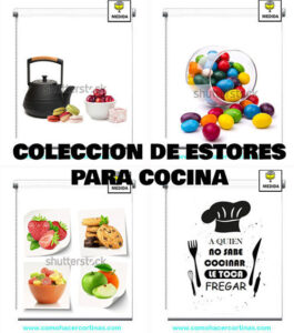 coleccion estores para cocina