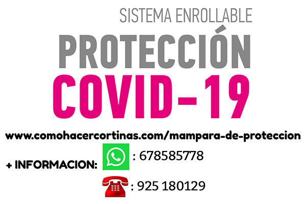 SISTEMA ENROLLABLE PROTECCION COVID-19