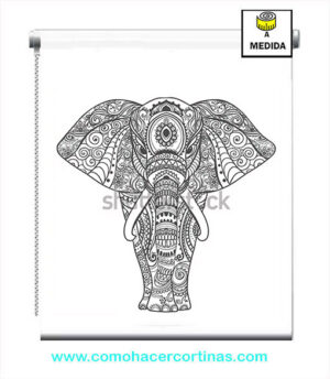 ESTOR ELEFANTE MANDALA