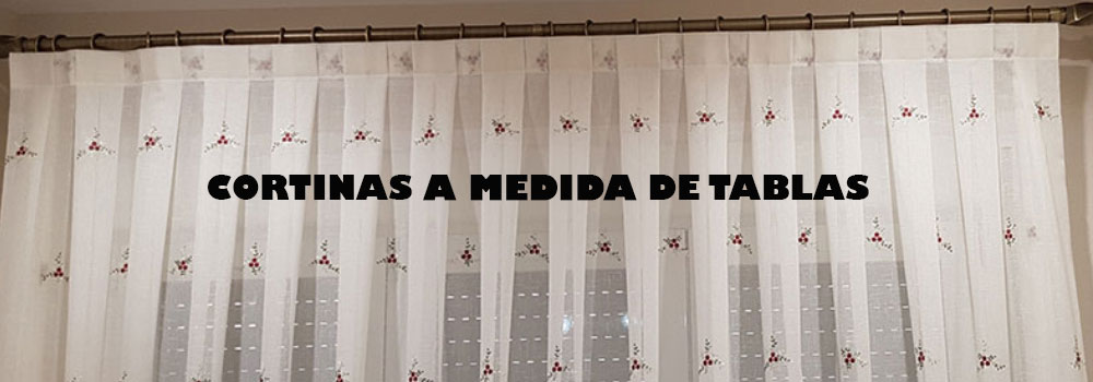 CORTINAS A MEDIDA DE TABLAS