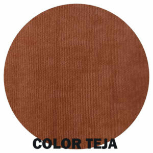 TERCIOPELO COLOR TEJA