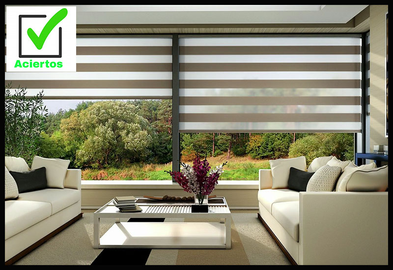 cortina estor noche y dia