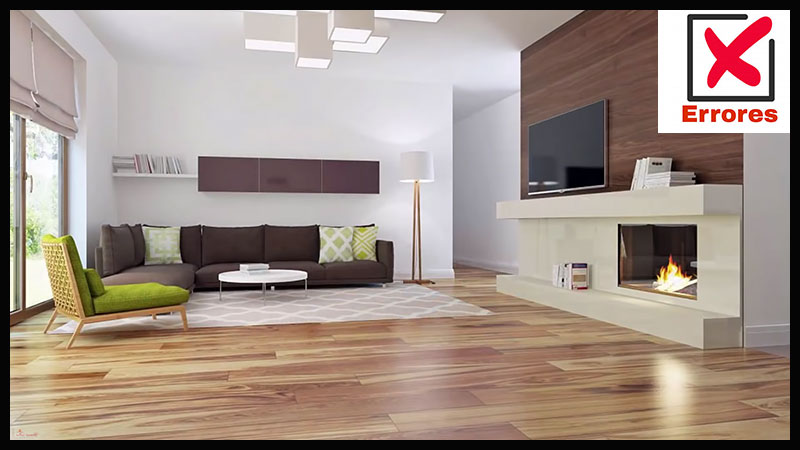 estores con varillas en puertas de salon