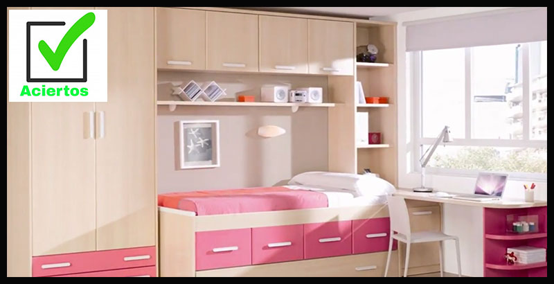 ESTOR ENROLLABLE EN HABITACION JUVENIL