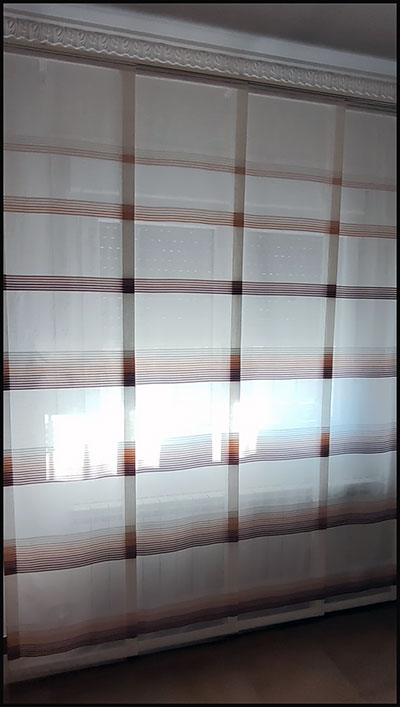 PANEL JAPONES DE RAYAS HORIZONTALES