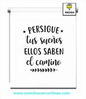 estor juvenil con frase