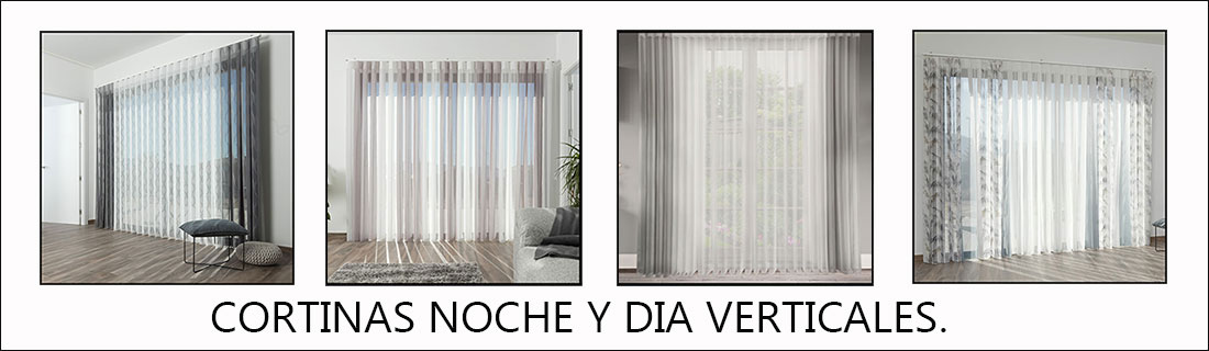 CORTINAS NOCHE Y DIA VERTICALES