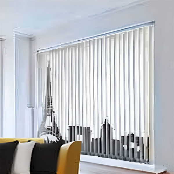 cortina vertical estampada