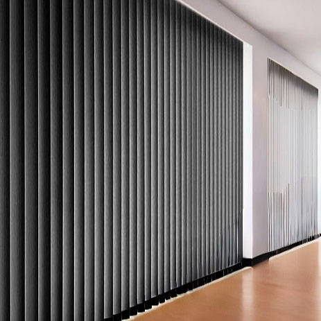 cortinas verticales en tres cantos