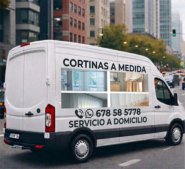servicio de cortinas a domicilio